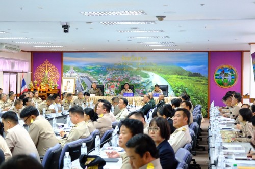 ทน.แม่สอด เข้าร่วมการประชุมหัวหน้าส่วนราชการ หัวหน้าหน่วยงานรัฐวิสาหกิจ สังกัดกระทรวงมหาดไทย นายอำเภอ และ          ผู้ที่เกี่ยวข้อง และประชุมคณะกรมการจังหวัดตาก หัวหน้าส่วนราชการ และผู้ที่เกี่ยวข้อง ครั้งที่ 10/2568 ประจำเดือน ตุลาคม 2568