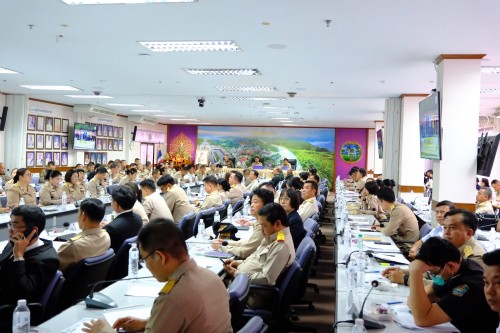 ทน.แม่สอด เข้าร่วมการประชุมหัวหน้าส่วนราชการ หัวหน้าหน่วยงานรัฐวิสาหกิจ สังกัดกระทรวงมหาดไทย นายอำเภอ และ          ผู้ที่เกี่ยวข้อง และประชุมคณะกรมการจังหวัดตาก หัวหน้าส่วนราชการ และผู้ที่เกี่ยวข้อง ครั้งที่ 10/2568 ประจำเดือน ตุลาคม 2568