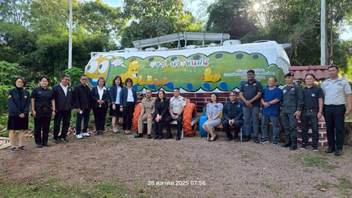 ทน.แม่สอด ร่วมพิธีเปิดป้ายเรือนจำชั่วคราวห้วยหินฝน สังกัดเรือนจำอำเภอแม่สอด กรมราชทัณฑ์ 