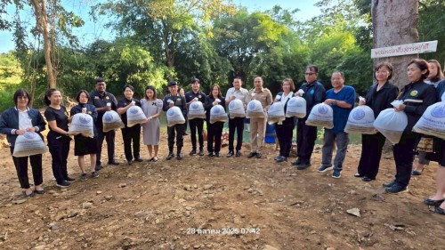 ทน.แม่สอด ร่วมพิธีเปิดป้ายเรือนจำชั่วคราวห้วยหินฝน สังกัดเรือนจำอำเภอแม่สอด กรมราชทัณฑ์ 