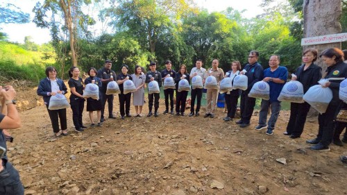 ทน.แม่สอด ร่วมพิธีเปิดป้ายเรือนจำชั่วคราวห้วยหินฝน สังกัดเรือนจำอำเภอแม่สอด กรมราชทัณฑ์ 