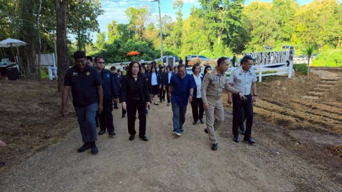 ทน.แม่สอด ร่วมพิธีเปิดป้ายเรือนจำชั่วคราวห้วยหินฝน สังกัดเรือนจำอำเภอแม่สอด กรมราชทัณฑ์ 