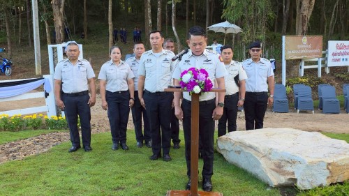 ทน.แม่สอด ร่วมพิธีเปิดป้ายเรือนจำชั่วคราวห้วยหินฝน สังกัดเรือนจำอำเภอแม่สอด กรมราชทัณฑ์ 