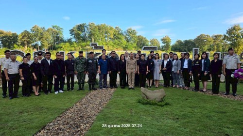 ทน.แม่สอด ร่วมพิธีเปิดป้ายเรือนจำชั่วคราวห้วยหินฝน สังกัดเรือนจำอำเภอแม่สอด กรมราชทัณฑ์ 