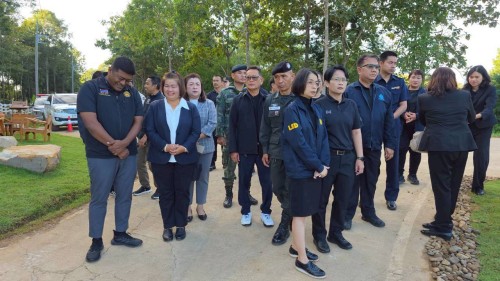 ทน.แม่สอด ร่วมพิธีเปิดป้ายเรือนจำชั่วคราวห้วยหินฝน สังกัดเรือนจำอำเภอแม่สอด กรมราชทัณฑ์ 