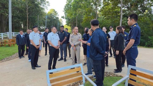 ทน.แม่สอด ร่วมพิธีเปิดป้ายเรือนจำชั่วคราวห้วยหินฝน สังกัดเรือนจำอำเภอแม่สอด กรมราชทัณฑ์ 