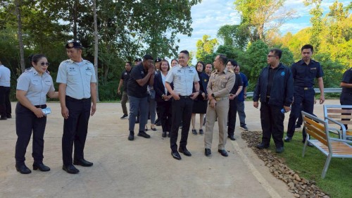 ทน.แม่สอด ร่วมพิธีเปิดป้ายเรือนจำชั่วคราวห้วยหินฝน สังกัดเรือนจำอำเภอแม่สอด กรมราชทัณฑ์ 