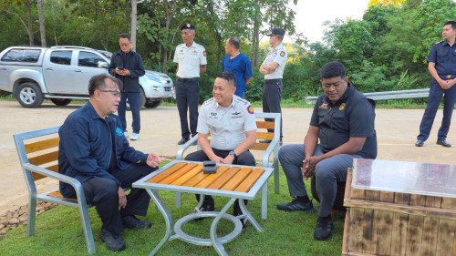 ทน.แม่สอด ร่วมพิธีเปิดป้ายเรือนจำชั่วคราวห้วยหินฝน สังกัดเรือนจำอำเภอแม่สอด กรมราชทัณฑ์ 