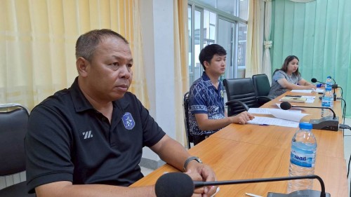 ทน.แม่สอด  จัดประชุมร่างระเบียบเทศบาลนครแม่สอดในการขออนุญาตใช้อาคารศูนย์กีฬาและสนามกีฬาเทศบาลนครแม่สอด ครั้งที่ 1/2568