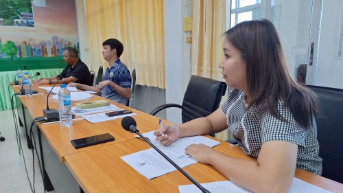 ทน.แม่สอด  จัดประชุมร่างระเบียบเทศบาลนครแม่สอดในการขออนุญาตใช้อาคารศูนย์กีฬาและสนามกีฬาเทศบาลนครแม่สอด ครั้งที่ 1/2568