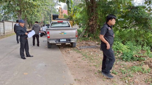 เทศบาลนครแม่สอด ลงพื้นที่ร่วมกับกรมโยธาธิการและผังเมือง เพื่อทำการสำรวจติดตามโครงการก่อสร้างถนนคอนกรีตเสริมเหล็ก