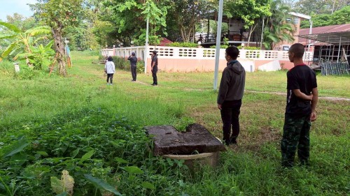 เทศบาลนครแม่สอด ลงพื้นที่ร่วมกับกรมโยธาธิการและผังเมือง เพื่อทำการสำรวจติดตามโครงการก่อสร้างถนนคอนกรีตเสริมเหล็ก