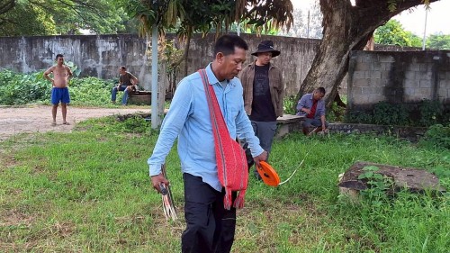 เทศบาลนครแม่สอด ลงพื้นที่ร่วมกับกรมโยธาธิการและผังเมือง เพื่อทำการสำรวจติดตามโครงการก่อสร้างถนนคอนกรีตเสริมเหล็ก