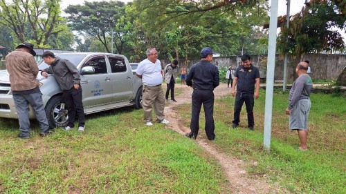 เทศบาลนครแม่สอด ลงพื้นที่ร่วมกับกรมโยธาธิการและผังเมือง เพื่อทำการสำรวจติดตามโครงการก่อสร้างถนนคอนกรีตเสริมเหล็ก