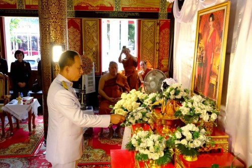 ทน.แม่สอด ร่วมพิธีบำเพ็ญกุศลและแสดงความอาลัยในวาระครบ 7 วัน (สัตตมวาร) แห่งการสวรรคเพื่อถวายเป็นพระราชกุศลแด่สมเด็จพระนางเจ้าสิริกิติ์ พระบรมราชินีนาถพระบรมราชชนนีพันปีหลวง