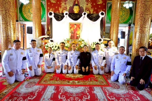 ทน.แม่สอด ร่วมพิธีบำเพ็ญกุศลและแสดงความอาลัยในวาระครบ 7 วัน (สัตตมวาร) แห่งการสวรรคเพื่อถวายเป็นพระราชกุศลแด่สมเด็จพระนางเจ้าสิริกิติ์ พระบรมราชินีนาถพระบรมราชชนนีพันปีหลวง