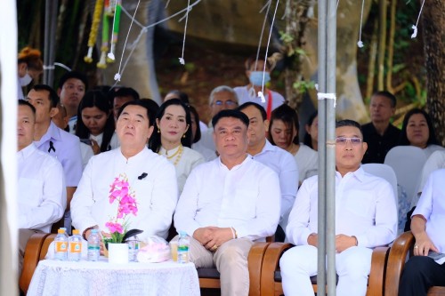 เทศบาลนครแม่สอด ร่วมพิธีบวงสรวงสักการะเจ้าพ่อพะวอ และพิธีสืบชะตาเมืองแม่สอด ประจำปี 2568