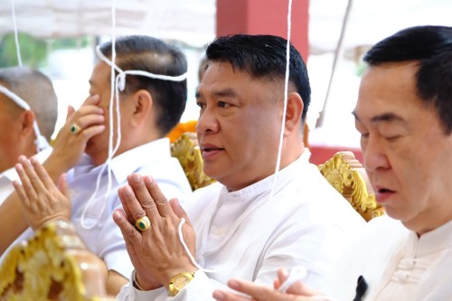 เทศบาลนครแม่สอด ร่วมพิธีบวงสรวงสักการะเจ้าพ่อพะวอ และพิธีสืบชะตาเมืองแม่สอด ประจำปี 2568