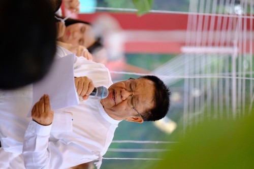 เทศบาลนครแม่สอด ร่วมพิธีบวงสรวงสักการะเจ้าพ่อพะวอ และพิธีสืบชะตาเมืองแม่สอด ประจำปี 2568