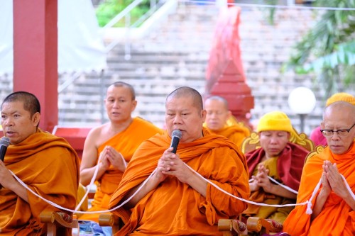 เทศบาลนครแม่สอด ร่วมพิธีบวงสรวงสักการะเจ้าพ่อพะวอ และพิธีสืบชะตาเมืองแม่สอด ประจำปี 2568