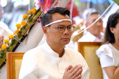 เทศบาลนครแม่สอด ร่วมพิธีบวงสรวงสักการะเจ้าพ่อพะวอ และพิธีสืบชะตาเมืองแม่สอด ประจำปี 2568