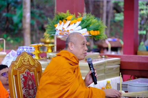 เทศบาลนครแม่สอด ร่วมพิธีบวงสรวงสักการะเจ้าพ่อพะวอ และพิธีสืบชะตาเมืองแม่สอด ประจำปี 2568