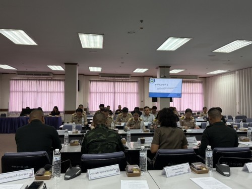 เทศบาลนครแม่สอด เข้าร่วมประชุมคณะกรรมการบริหารงานจังหวัดแบบบูรณาการ จังหวัดตาก