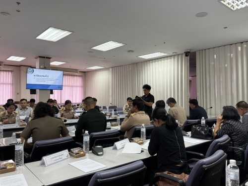 เทศบาลนครแม่สอด เข้าร่วมประชุมคณะกรรมการบริหารงานจังหวัดแบบบูรณาการ จังหวัดตาก