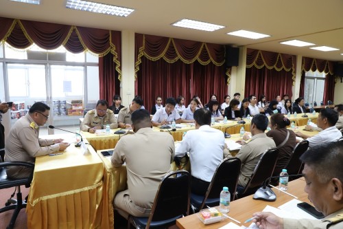 เทศบาลนครแม่สอด จัดการประชุมคณะกรรมการบริหารคลินิกชุมชนอบอุ่นเทศบาลนครแม่สอด