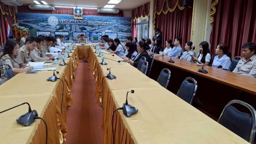 เทศบาลนครแม่สอด จัดการประชุมคณะกรรมการบริหารคลินิกชุมชนอบอุ่นเทศบาลนครแม่สอด