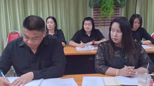 เทศบาลนครแม่สอด จัดการประชุมผู้อำนวยการสถานศึกษาและผู้อำนวยการศูนย์พัฒนาเด็กเล็กในสังกัดเทศบาลนครแม่สอด ครั้งที่ 4/2568