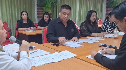 เทศบาลนครแม่สอด จัดการประชุมผู้อำนวยการสถานศึกษาและผู้อำนวยการศูนย์พัฒนาเด็กเล็กในสังกัดเทศบาลนครแม่สอด ครั้งที่ 4/2568