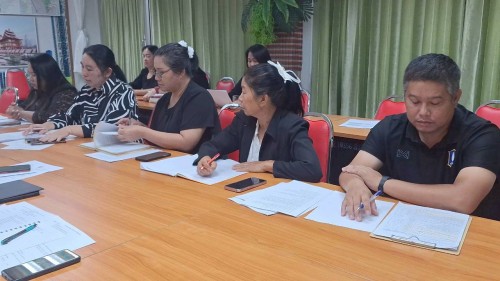 เทศบาลนครแม่สอด จัดการประชุมผู้อำนวยการสถานศึกษาและผู้อำนวยการศูนย์พัฒนาเด็กเล็กในสังกัดเทศบาลนครแม่สอด ครั้งที่ 4/2568