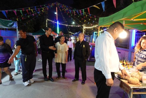 เทศบาลนครแม่สอด เข้าร่วมงานสืบสานประเพณีลอยกระทง ตลาดไนท์บาร์ซ่านครแม่สอด