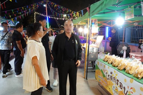 เทศบาลนครแม่สอด เข้าร่วมงานสืบสานประเพณีลอยกระทง ตลาดไนท์บาร์ซ่านครแม่สอด