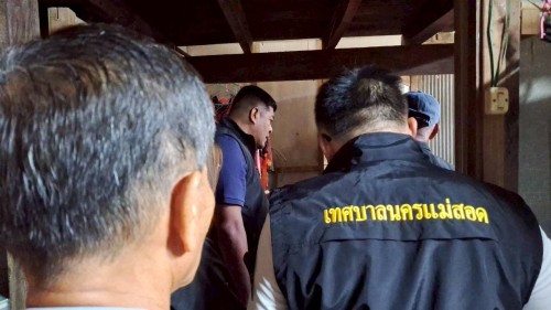 ทน.แม่สอด ลงพื้นที่ติดตามความคืบหน้างานปรับปรุงโรงฆ่าสัตว์ งานปรับปรุงที่พักอาศัยผู้สูงอายุ และงานปรับปรุงที่ทำการกองทุนเพื่อที่พักอาศัยผู้ด้อยโอกาสทางสังคม
