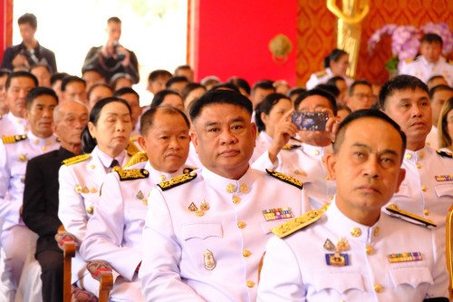 เทศบาลนครแม่สอด เข้าร่วมพิธีบำเพ็ญกุศลปัณรสมวาร การบำเพ็ญพระราชกุศลครบ 15 วัน เพื่อถวายเป็นพระราชกุศล สมเด็จพระนางเจ้าสิริกิติ์ พระบรมราชินีนาถ พระบรมราชชนนีพันปีหลวง