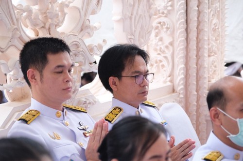 เทศบาลนครแม่สอด เข้าร่วมพิธีบำเพ็ญกุศลปัณรสมวาร การบำเพ็ญพระราชกุศลครบ 15 วัน เพื่อถวายเป็นพระราชกุศล สมเด็จพระนางเจ้าสิริกิติ์ พระบรมราชินีนาถ พระบรมราชชนนีพันปีหลวง