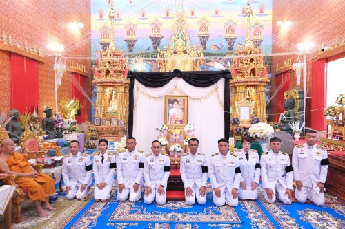 เทศบาลนครแม่สอด เข้าร่วมพิธีบำเพ็ญกุศลปัณรสมวาร การบำเพ็ญพระราชกุศลครบ 15 วัน เพื่อถวายเป็นพระราชกุศล สมเด็จพระนางเจ้าสิริกิติ์ พระบรมราชินีนาถ พระบรมราชชนนีพันปีหลวง