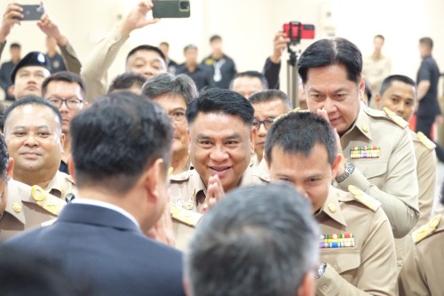 ทน.แม่สอด ร่วมให้การต้อนรับ นายอนุทิน ชาญวีรกูล นายกรัฐมนตรี และรัฐมนตรีว่าการกระทรวงมหาดไทย ในการออกตรวจติดตามการปฏิบัติหน้าที่ส่งกลับบุคคลต่างชาติ ที่ลักลอบเข้าเมืองโดยผิดกฎหมาย