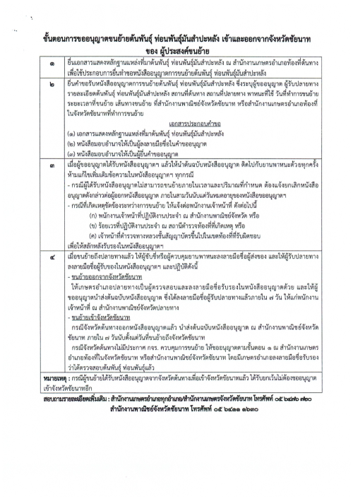 เทศบาลนครแม่สอด ขอประชาสัมพันธ์ประกาศการควบคุมการขนย้ายต้นพันธุ์ ท่อนพันธ์ุมันสำปะหลัง จังหวัดจันทบุรี จังหวัดราชบุรี จังหวัดนครปฐม จังหวัดชัยนาท จังหวัดปราจีนบุรี และจังหวัดสุพรรณบุรี
