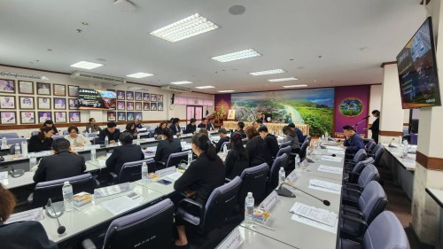 ทน.แม่สอด เข้าร่วมการประชุมรับฟังความคิดเห็นของผู้มีส่วนได้เสีย ครั้งที่ 1 (ความต้องการพัฒนาฯ) ภายใต้โครงการเรื่อง \"การพัฒนาแผนที่นำทางสำหรับการขนส่งที่ชาญฉลาดและเป็นมิตรกับสิ่งแวดล้อม จังหวัดสุโขทัยและจังหวัดตาก