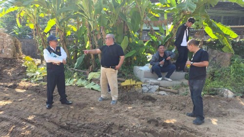 ทน.แม่สอด ลงพื้นที่ดำเนินการขับเคลื่อนการพัฒนา ตามนโยบายโครงสร้างพื้นฐานและภูมิทัศน์เมือง