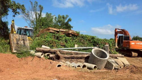 ทน.แม่สอด ลงพื้นที่ดำเนินการขับเคลื่อนการพัฒนา ตามนโยบายโครงสร้างพื้นฐานและภูมิทัศน์เมือง