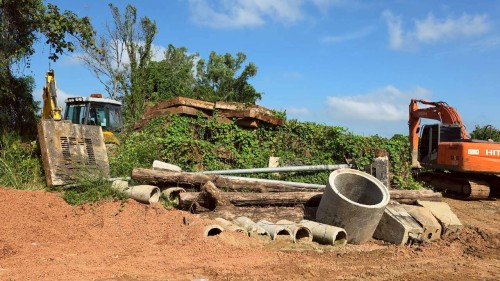 ทน.แม่สอด ลงพื้นที่ดำเนินการขับเคลื่อนการพัฒนา ตามนโยบายโครงสร้างพื้นฐานและภูมิทัศน์เมือง