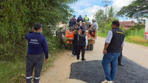 ทน.แม่สอด ลงพื้นที่ดำเนินการขับเคลื่อนการพัฒนา ตามนโยบายโครงสร้างพื้นฐานและภูมิทัศน์เมือง