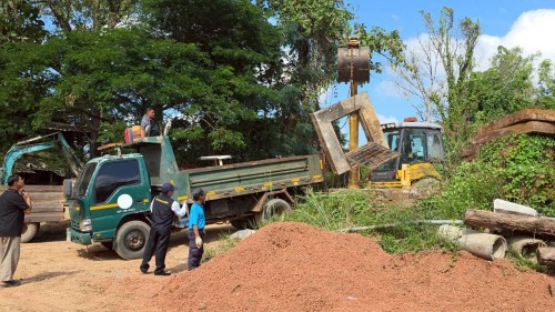 ทน.แม่สอด ลงพื้นที่ดำเนินการขับเคลื่อนการพัฒนา ตามนโยบายโครงสร้างพื้นฐานและภูมิทัศน์เมือง
