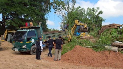 ทน.แม่สอด ลงพื้นที่ดำเนินการขับเคลื่อนการพัฒนา ตามนโยบายโครงสร้างพื้นฐานและภูมิทัศน์เมือง