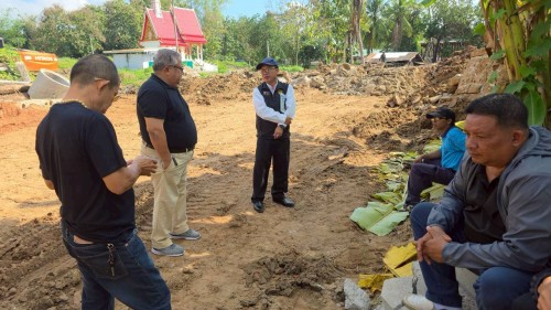 ทน.แม่สอด ลงพื้นที่ดำเนินการขับเคลื่อนการพัฒนา ตามนโยบายโครงสร้างพื้นฐานและภูมิทัศน์เมือง