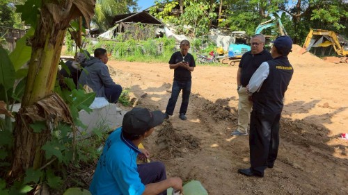 ทน.แม่สอด ลงพื้นที่ดำเนินการขับเคลื่อนการพัฒนา ตามนโยบายโครงสร้างพื้นฐานและภูมิทัศน์เมือง